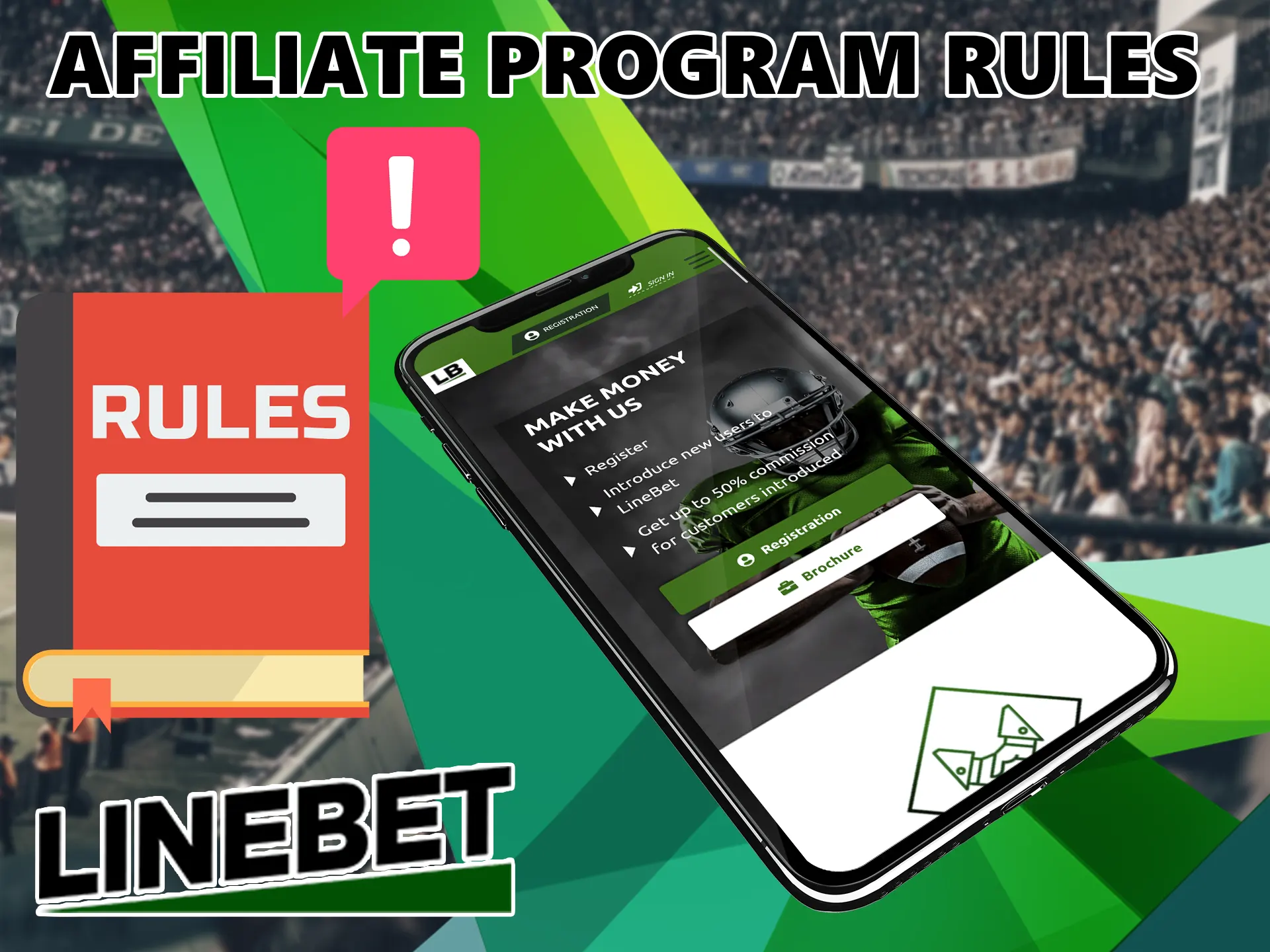 In order to avoid misunderstandings between the parties, a set of rules has been developed that partners must follow when using affiliate Linebet.