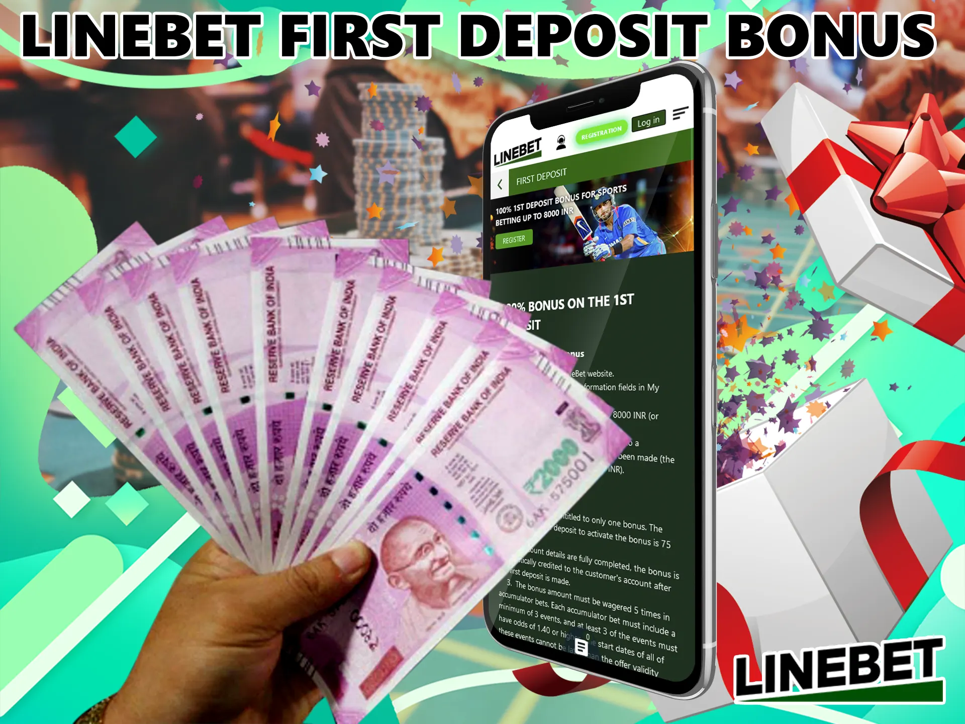 At Linebet casino, you can double your first transfer to a virtual casino account.