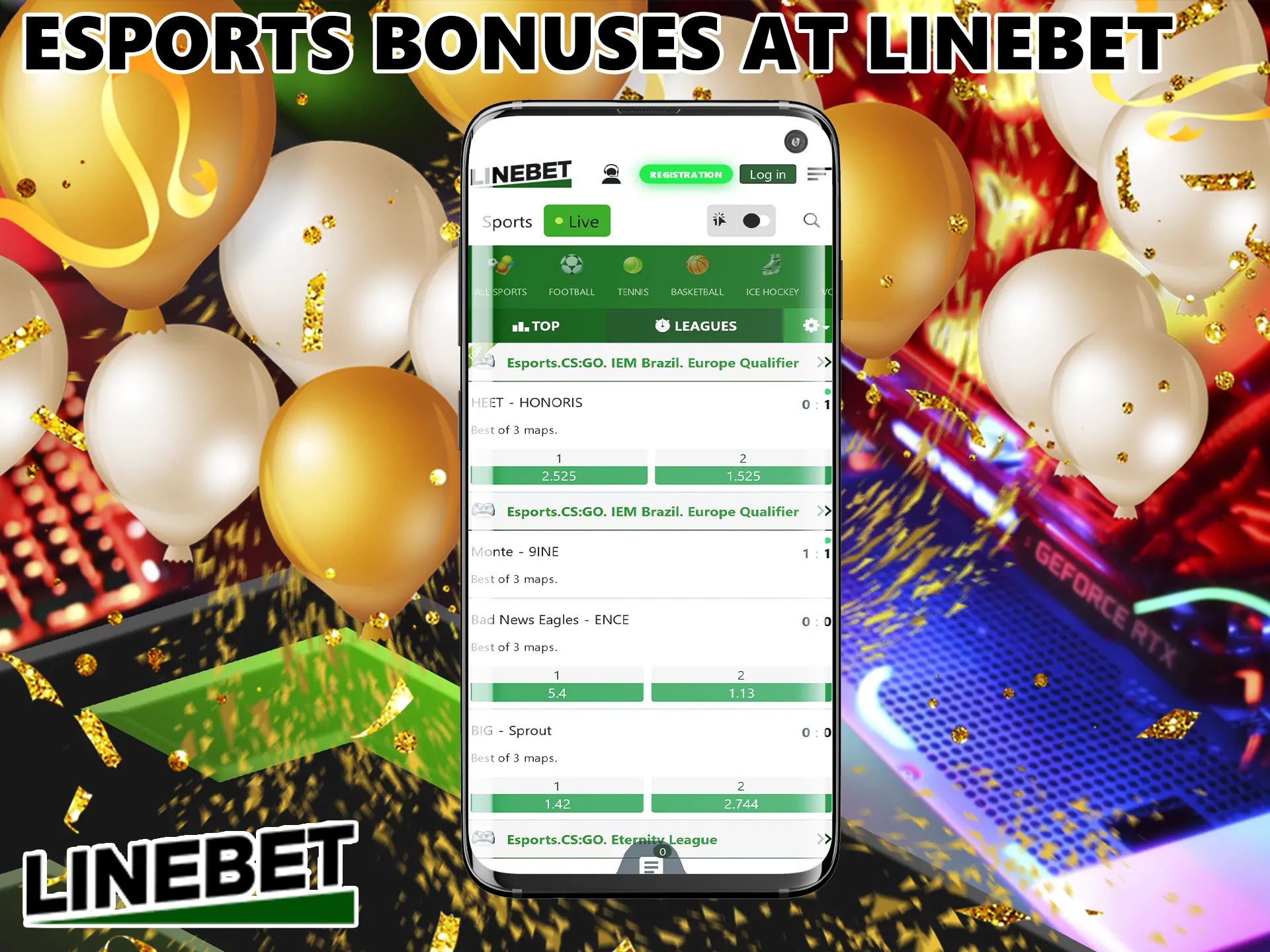 New Linebet players from India will get a chance to win up to 8862 INR, a one-time bonus that must be used within 30 days.
