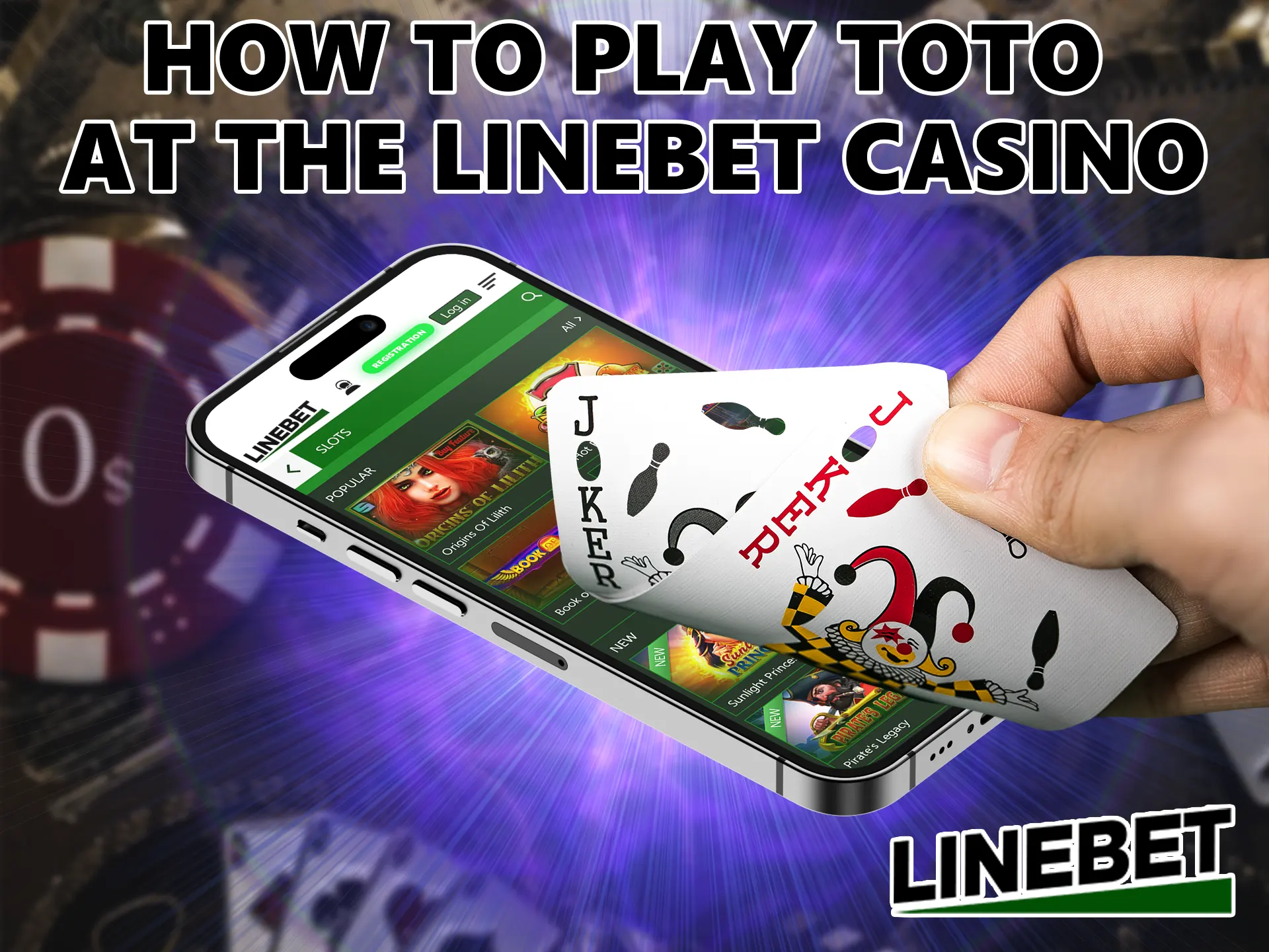 If you don't know how to start playing at Linebet Casino, our step-by-step guide will help you get started.