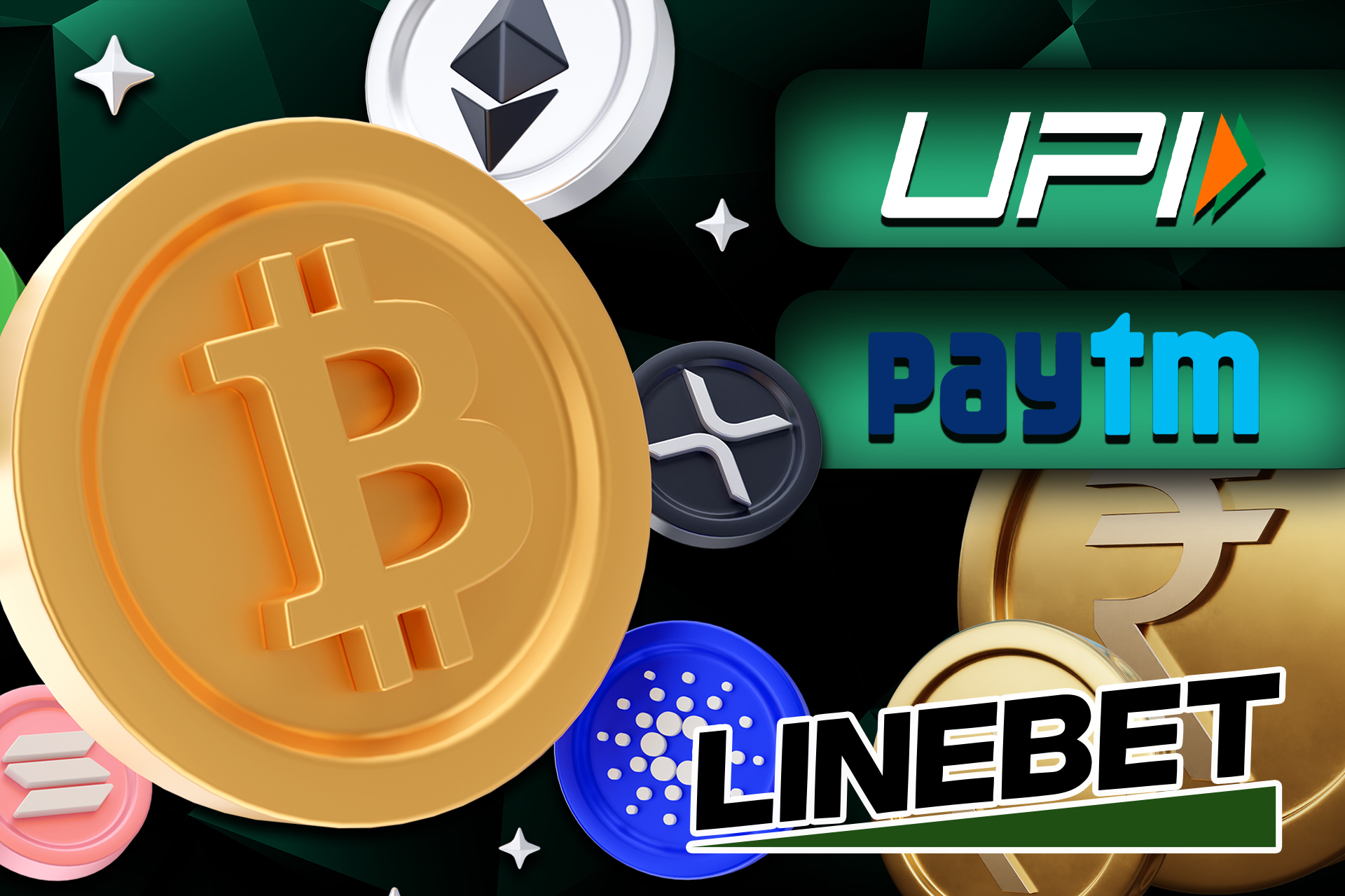 Besides, Linebet allows depositing in various cryptocurrencies.
