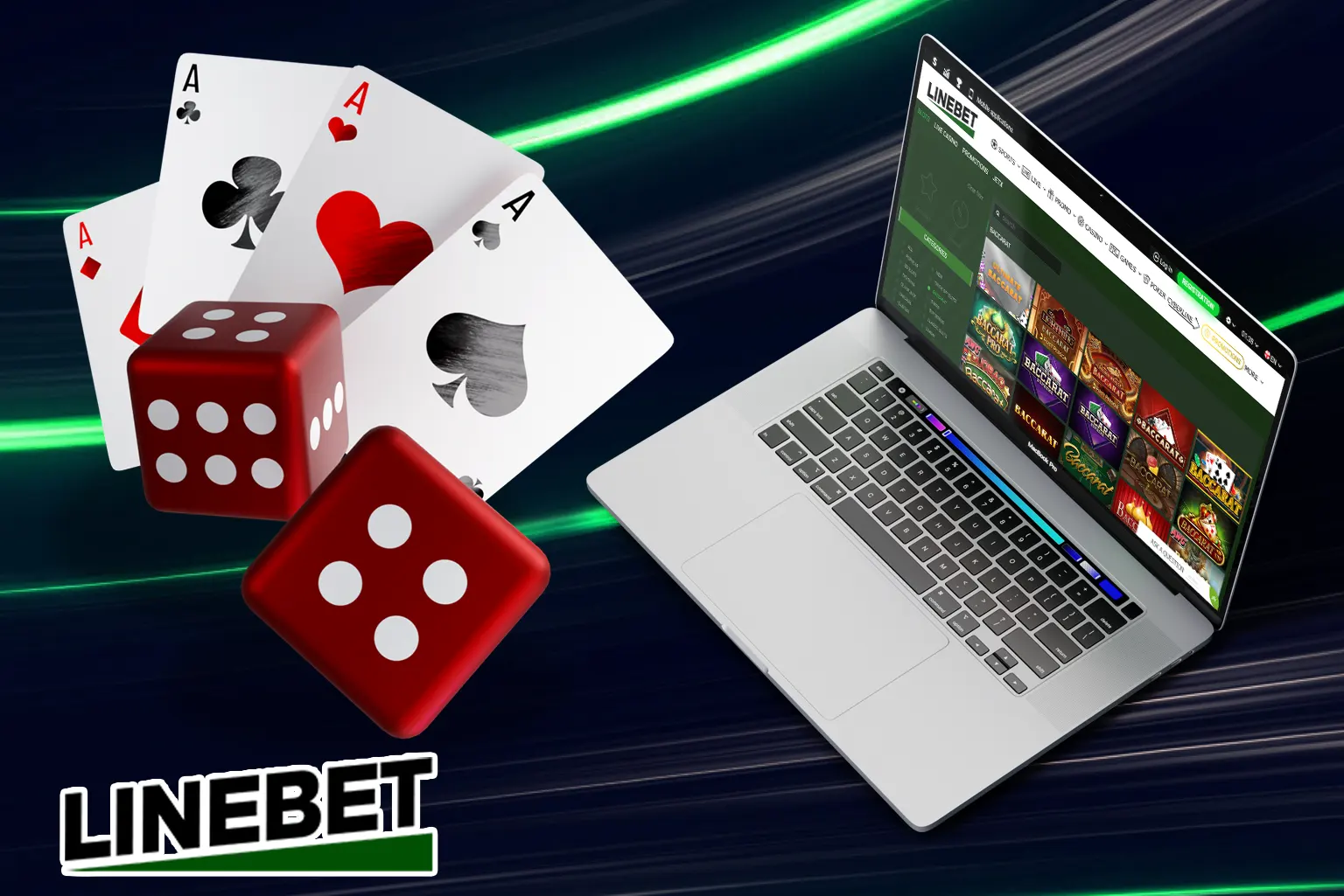 Play the famous card game at Linebet, with cards that have their value, dealers and draws waiting for you.