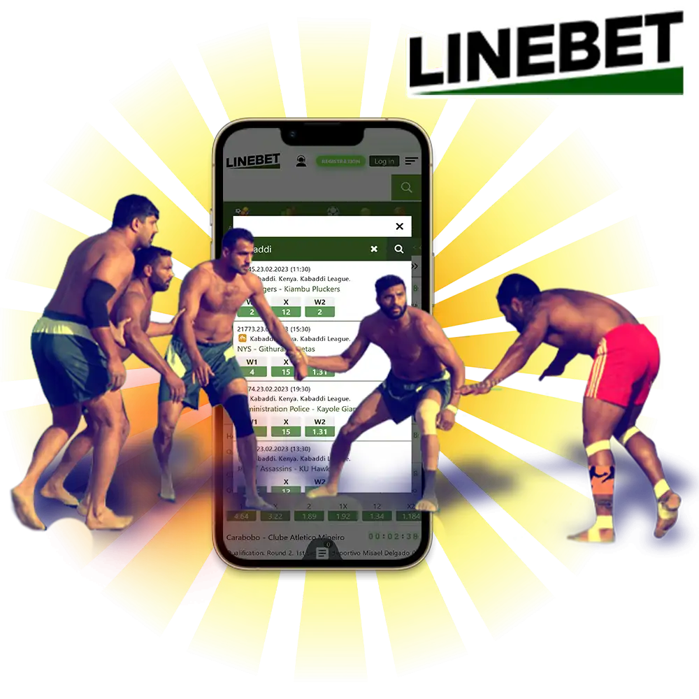 You can play an ancient wrestling-like game at Linebet, it's world-famous, and you can bet in the app or on the website.