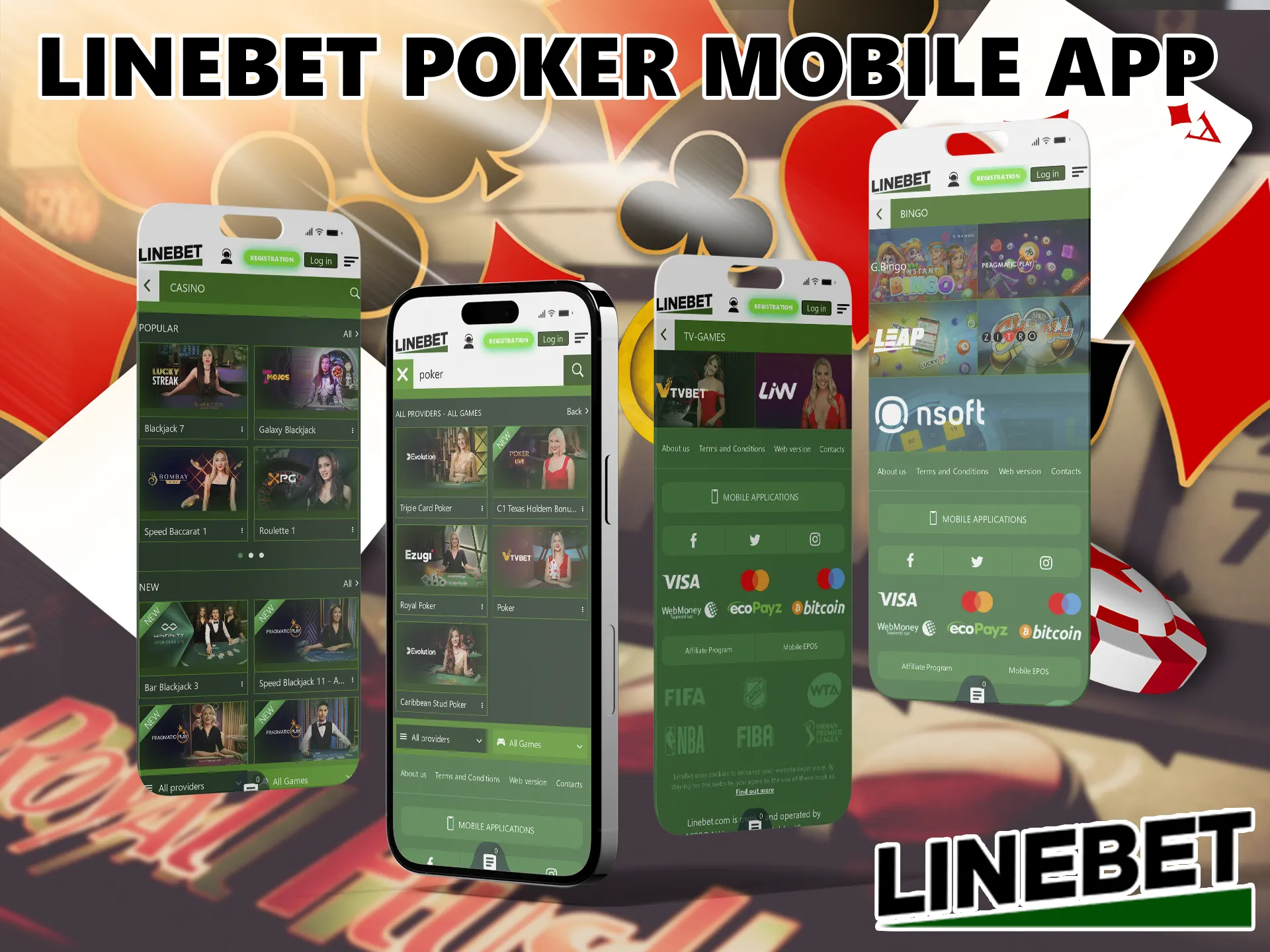 Anyone who lives in India can enjoy playing casino games anywhere in the convenience of the Linebet software.