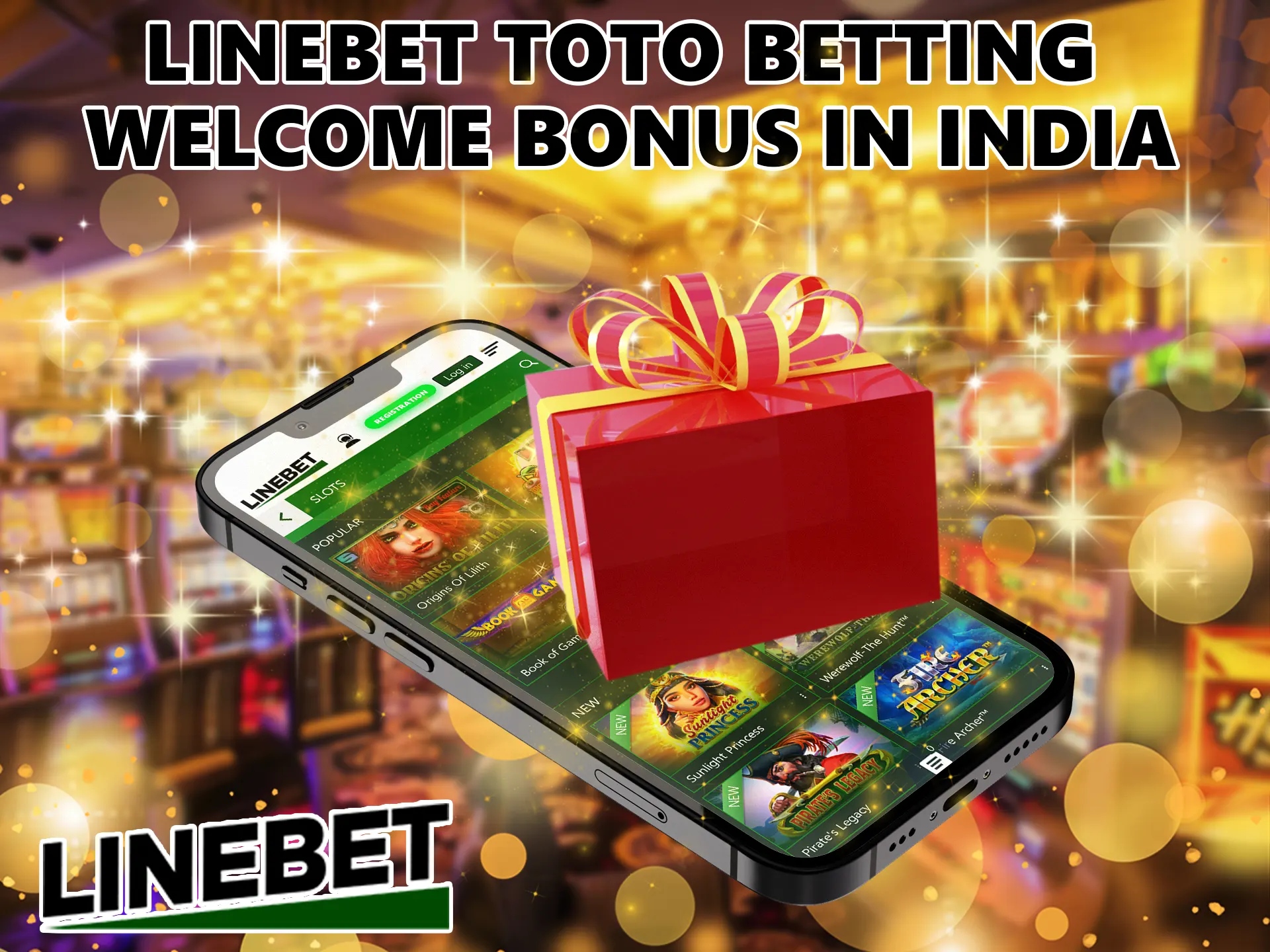 After registering, every player will receive a nice compliment from the company to their Linebet account.