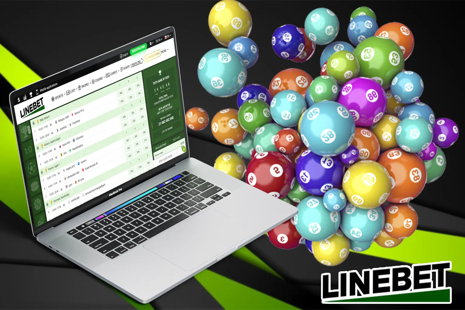 Try your luck, place a bet on the outcome at Linebet and win for correctly predicting the outcome of an event.