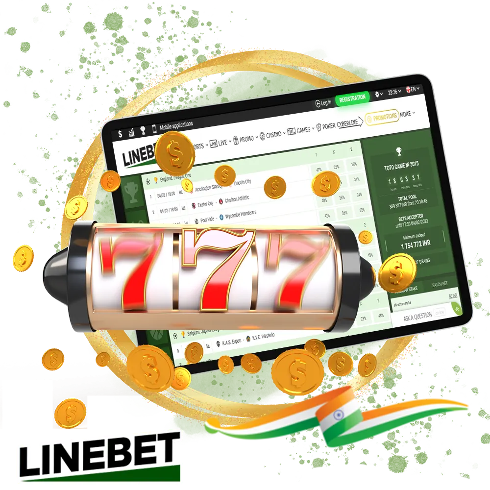Indian players can expect generous bonuses as well as an enjoyable experience at Linebet Casino.
