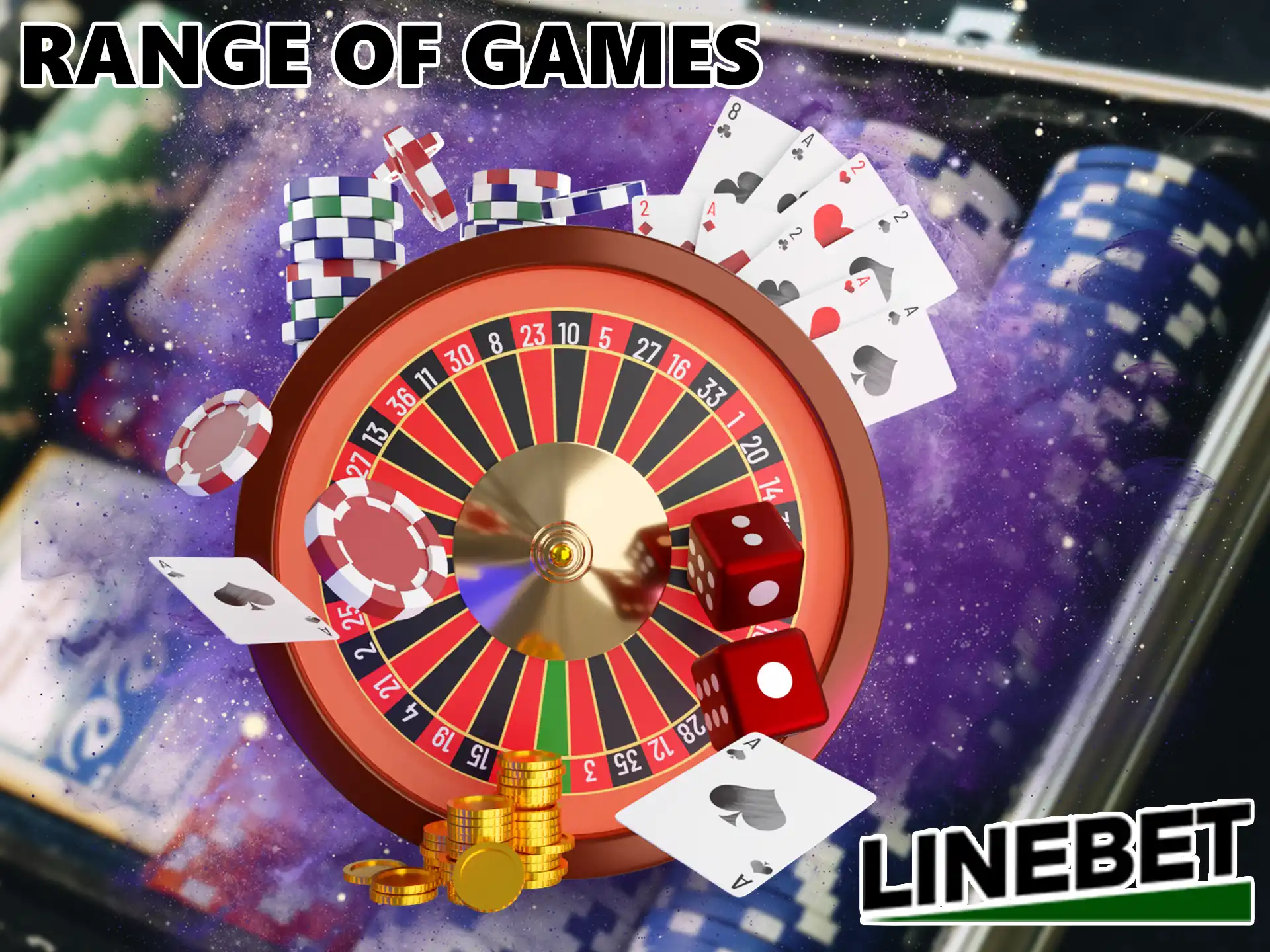 Live Casino Linebet has classic types of games - the number of which will not leave anyone indifferent, you will always find something interesting.