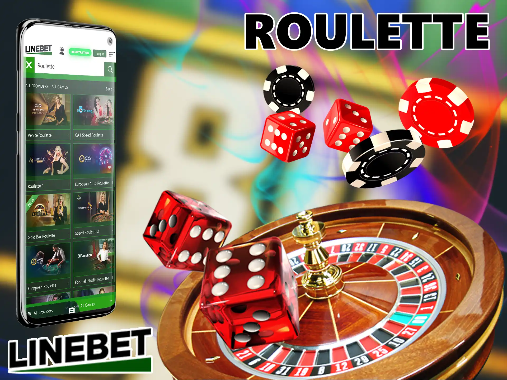 The main rule for this wonderful game at Linebet Casino is to anticipate the colours you are going to get and to keep your eye on the ball as it moves around the wheel.