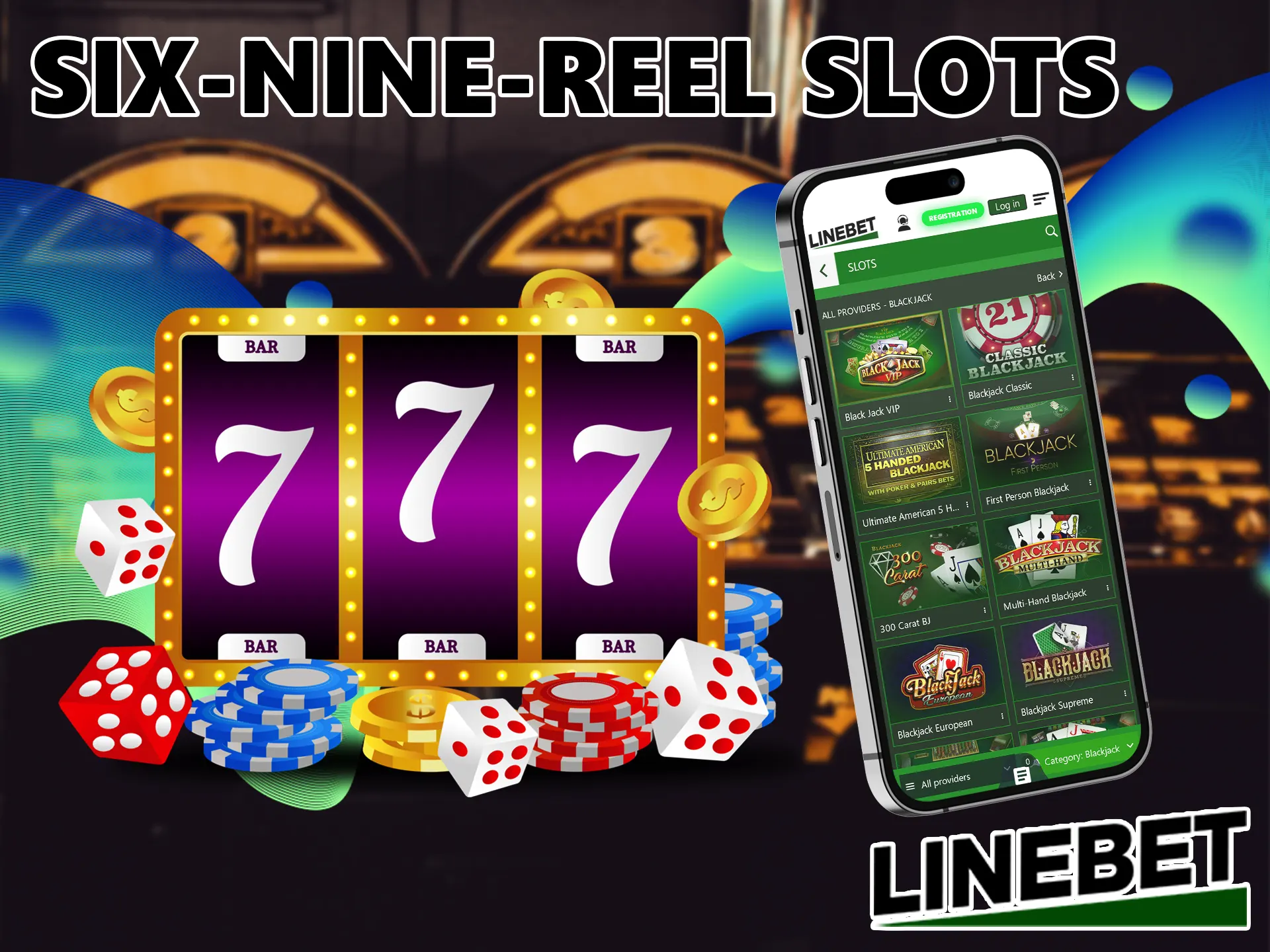 This kind in Linebet has a large number of reels (up to 9), they function in exactly the same way as the 5-reel and offer more chances to win.