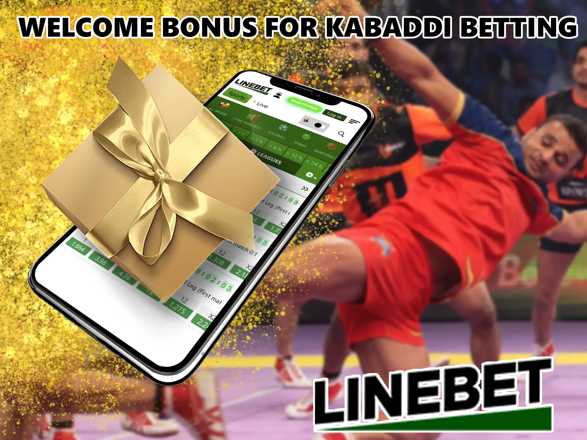 New players from India can get a pleasant surprise at Linebet, a one-time addition to their balance of INR 8,862.