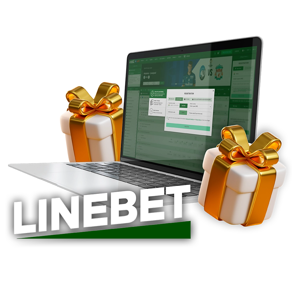 Enter promo code and get great Linebet bonuses.